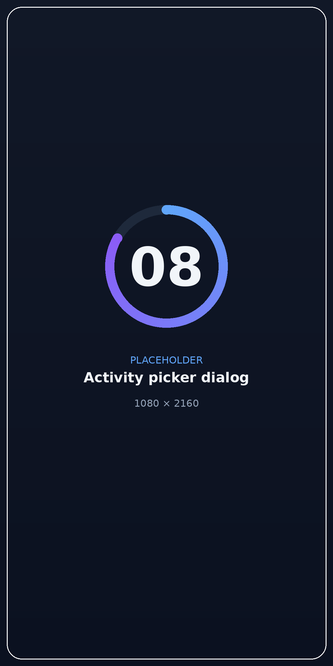 The activity breakdown on the Deep Focus statistics screen